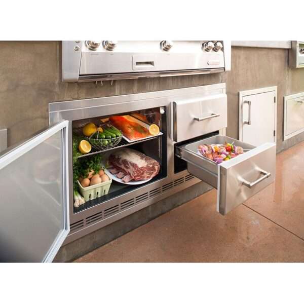 Alfresco 42-Inch Under Grill Refrigerator