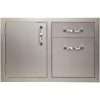 Artisan 32-Inch Access Door Double Drawer Combo