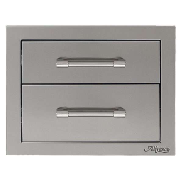 Alfresco 17-Inch Double Access Drawer