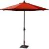 Darlee 9 Foot Aluminum Auto Tilt Patio Market Umbrella
