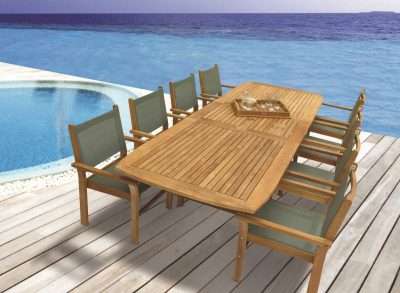 Royal Teak Collection Large Rectangular Family Expansion Table