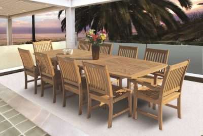 Royal Teak Collection Large Rectangular Family Expansion Table