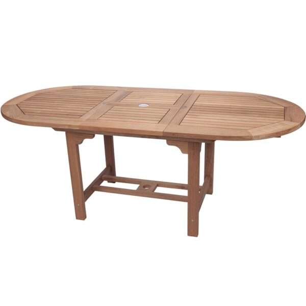 Royal Teak Collection Medium Oval Family Expansion Table
