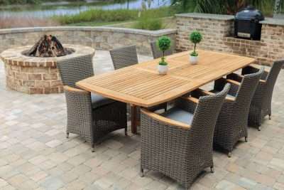 Royal Teak Collection Medium Rectangular Family Expansion Table