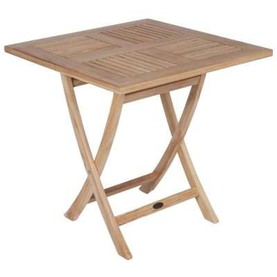 Royal Teak Collection Medium Sailor Square Folding Table