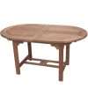 Royal Teak Collection Small Oval Family Expansion Table