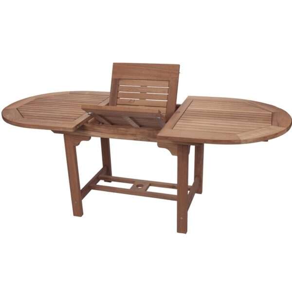 Royal Teak Collection Small Oval Family Expansion Table