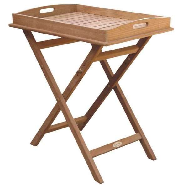 Royal Teak Collection Tray Plus Stand - TRST