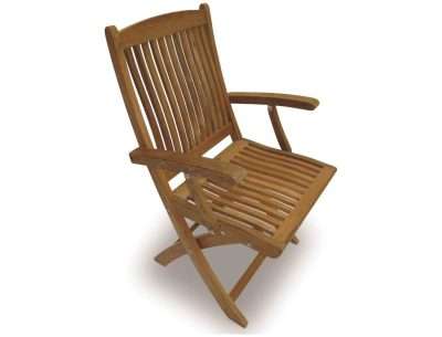 Royal Teak Collection Sailor Folding Arm Chair - SFC