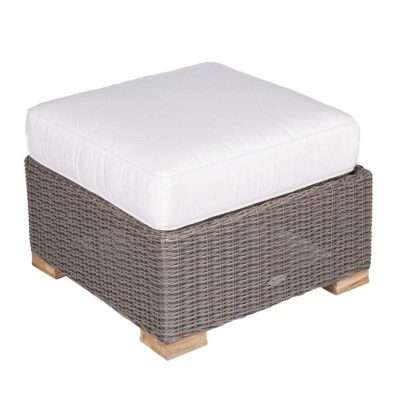 Royal Teak Collection Sanibel Wicker Ottoman