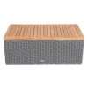 Royal Teak Collection Sanibel Wicker Coffee Table