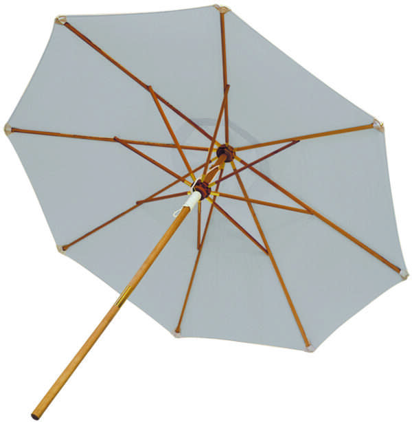 Royal Teak Collection 10 Foot Granite Market Umbrella