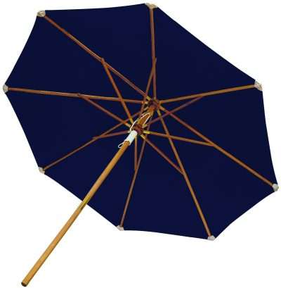 Royal Teak Collection 10 Foot Navy Market Umbrella - UMBN