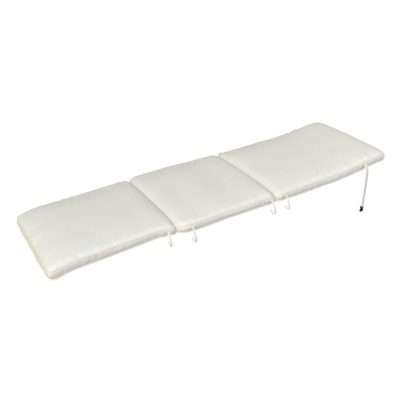 Royal Teak Collection White Steamer Cushion - CUSTW