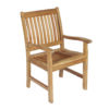 Royal Teak Collection Compass Dining Arm Chair - COMAC