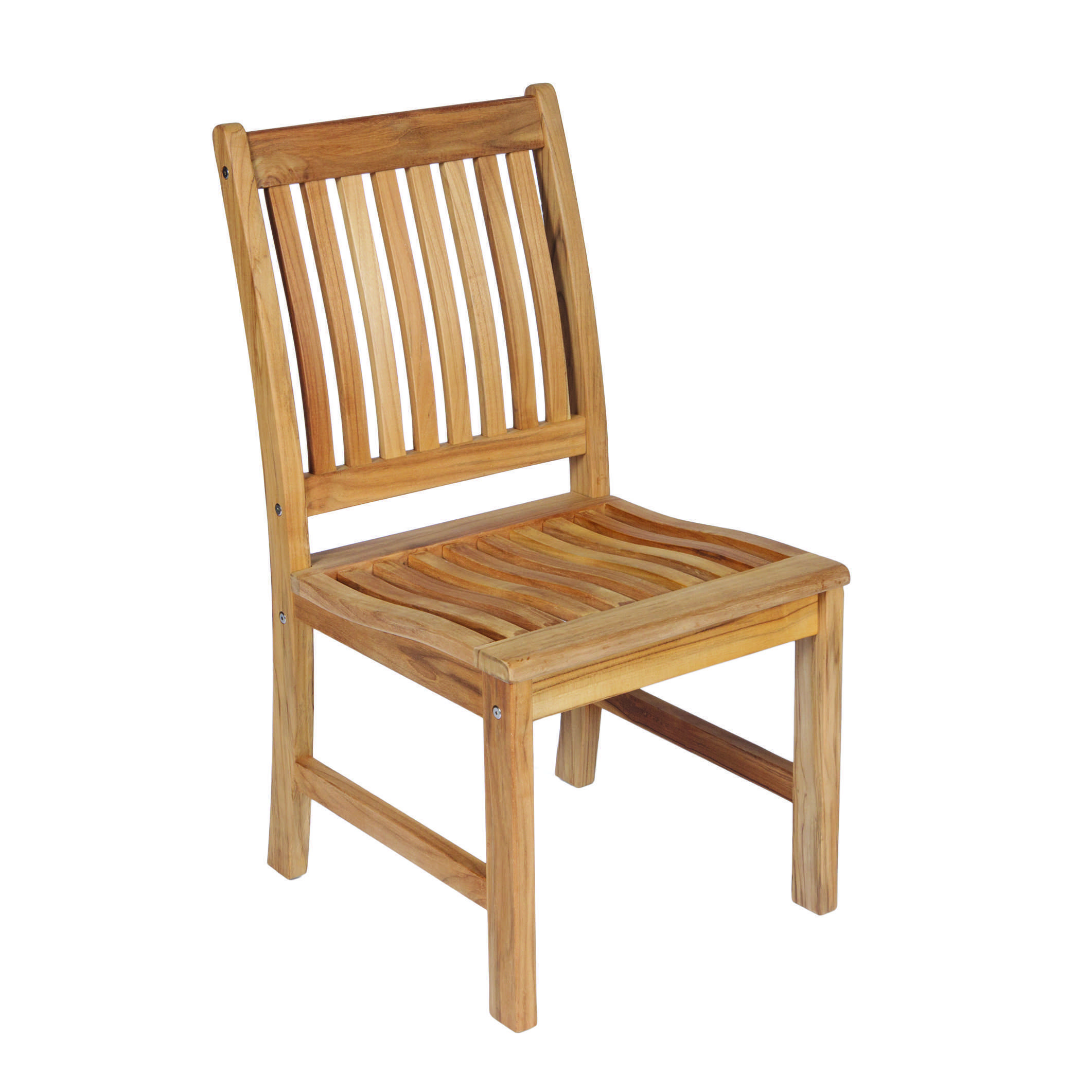 royalteak-compass Royal Teak Collection Compass Dining Side Chair – COMSC