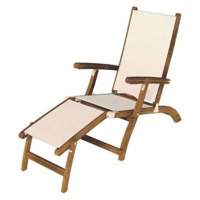 Royal Teak Collection White Steamer Sling