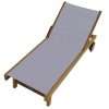 Royal Teak Collection Gray Sundaze Sling