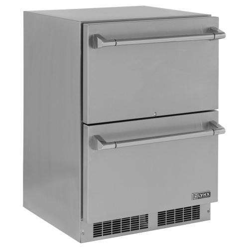Lynx Professional 24-Inch Two Drawer Refrigerator