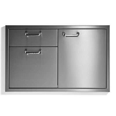 Lynx 30-Inch Classic Trash Bin Combo