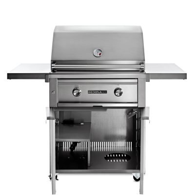 Lynx Sedona 30" Freestanding Grill open drawers