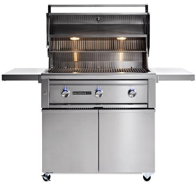 Lynx Sedona 36" Freestanding Grill Open