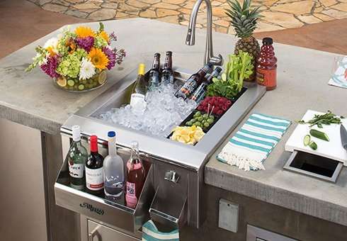 alfresco sinks and bar centers