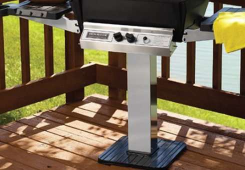 grill carts and grill posts at the outdoor store