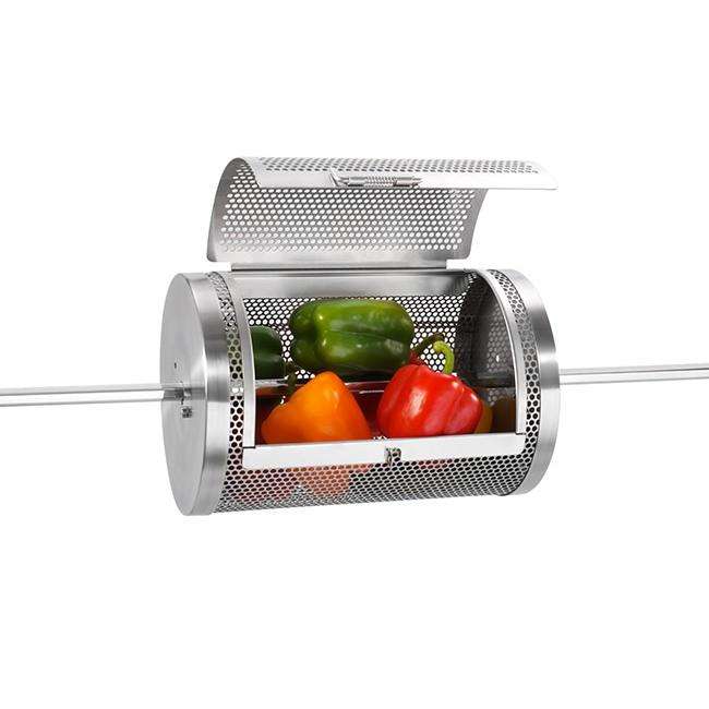 Lynx Stainless Steel Rotisserie Basket - RB8