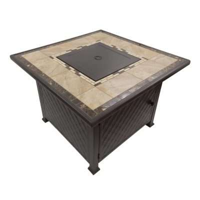 AZ Patio Heaters Square Tile Fire Pit