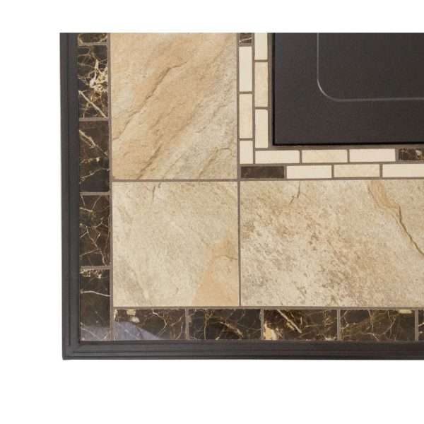 AZ Patio Heaters Square Tile Fire Pit