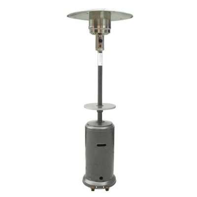 AZ Patio Heaters 87-Inch Hammered Silver Heater