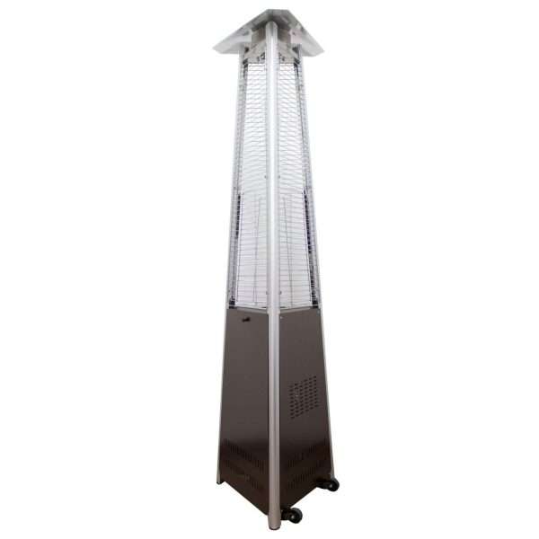 AZ Patio Heaters Commercial Bronze Glass Tube Heater