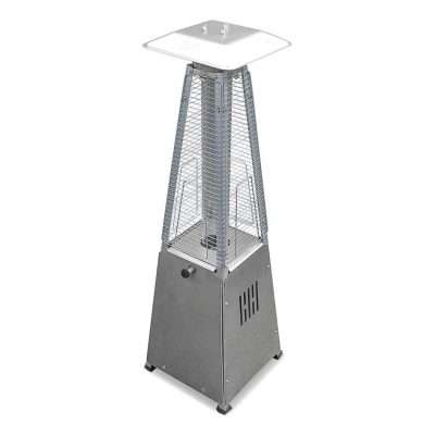 AZ Patio Heaters 39-Inch Steel Table Top Glass Tube Heater