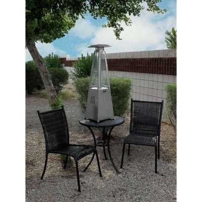 AZ Patio Heaters 39-Inch Steel Table Top Glass Tube Heater