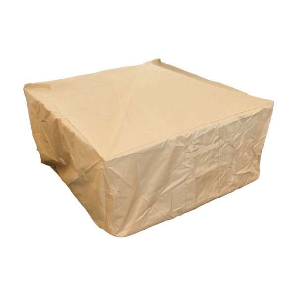 AZ Patio Heaters Heavy Duty Square Wood Fire Pit Cover
