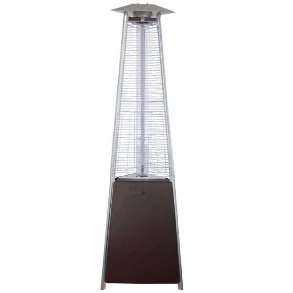 AZ Patio Heaters Bronze Glass Tube Natural Gas Heater