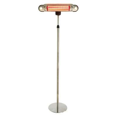AZ Patio Heaters Stainless Steel Adjustable Height Electric Heater