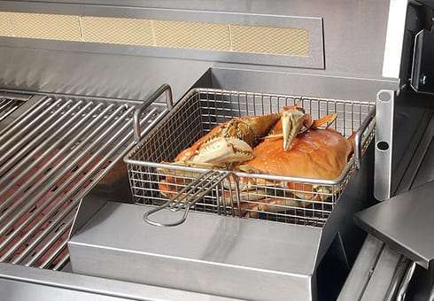 grilling baskets at the outdoor store