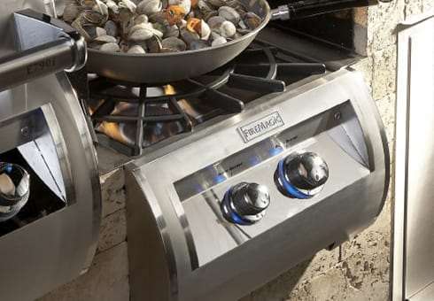 side burners at the outdoor store