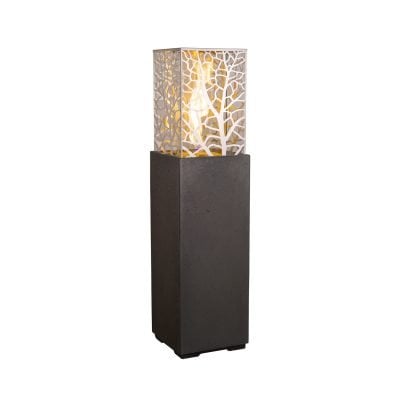 American Fyre Designs Magnolia Lantern Black Lava