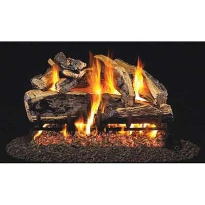 Real Fyre Charred Rugged Split Oak