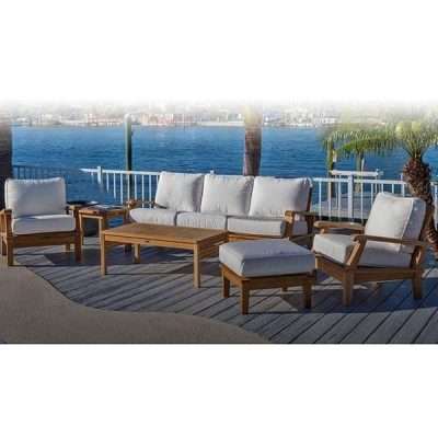 Royal Teak Collection 6-Piece Conversation Set