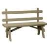 Finch Garden 42-Inch Backed Bench