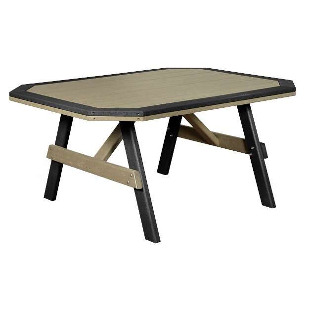 Garden Border Table - 8 Finch Garden 46x96-Inch Border Table