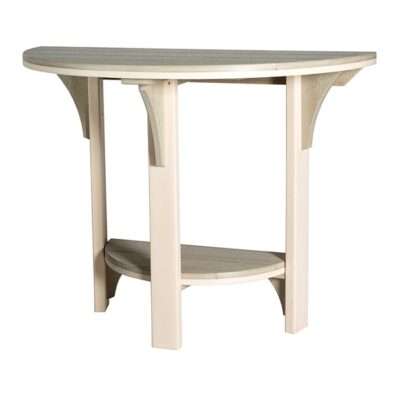 Finch Great Bay 46-Inch Half-Round Dining Table