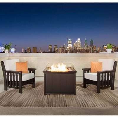 Finch 3-Piece Mission Fire Pit Set