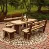 Finch 5-Piece Mission Dining Set