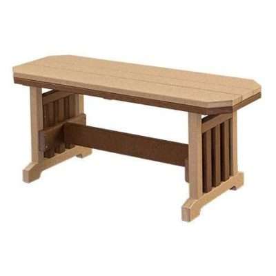 Finch Mission 28-Inch Bench