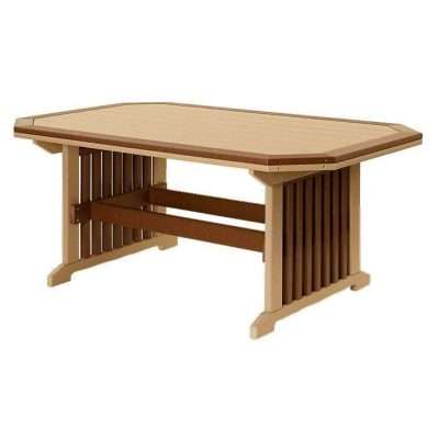 Finch Mission 46x72-Inch Border Table